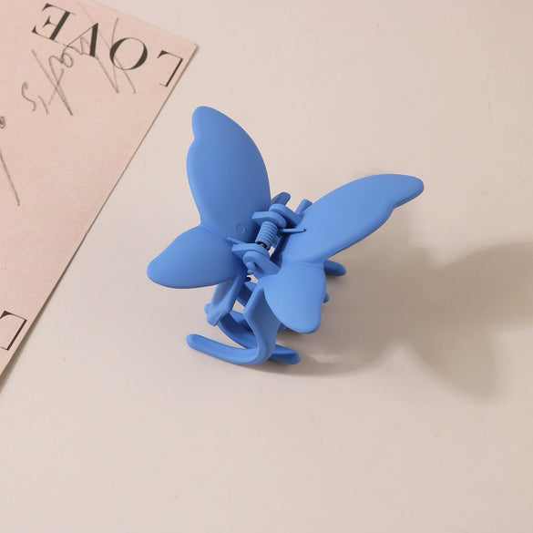 Butterfly Grab Clip Hair Accessories Ps Material Fashion Animals Baking Paint Style