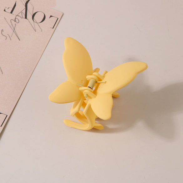 Butterfly Grab Clip Hair Accessories Ps Material Fashion Animals Baking Paint Style