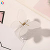 Butterfly Hair Clip Plastic Resin Handmade Women's Grip Style
