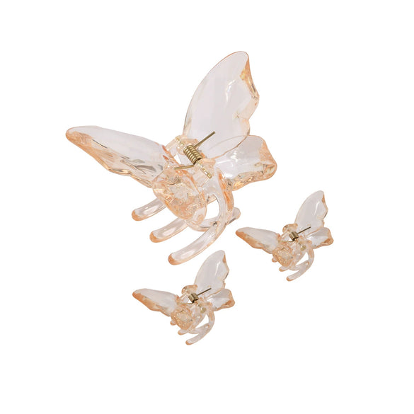 Butterfly Hair Grab Clip For Women Baking Paint Hair Accessories