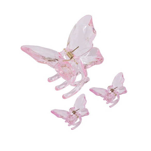 Butterfly Hair Grab Clip For Women Baking Paint Hair Accessories