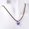Butterfly Pendant Necklace Stainless Steel Titanium Steel Insect Pattern Furnace Vacuum Plating Ochain