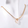 Butterfly Pendant Necklace Stainless Steel Titanium Steel Insect Pattern Furnace Vacuum Plating Ochain
