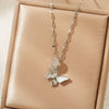 Butterfly Pendant Necklace Women's Fashion Personality Copper Electroplating Animal Shape