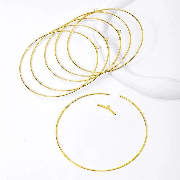 Car Hanging Ring Copper Round Personality Electroplated Jewelry Accessories