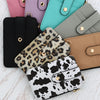 Card Bag Coin Purse Id Bag Vertical Printed Hem Zipper Pvc Nylon Solid Color Women's