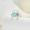 Cartilage Piercing Ear Bone Nail Metal Star Shape With Diamond Design For Unisex