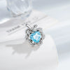 Cartilage Piercing Ear Bone Nail Titanium Steel Heart Shaped With Zircon