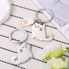 Cartoon Cat Stainless Steel Keychain Backpack Pendant For Girlfriend