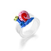 Cartoon Character Plastic And Resin Children's Ring Purely Handmade
