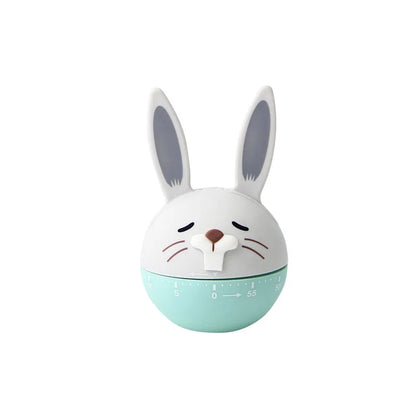 Cartoon Cute Time Manager Zoo Cute Pet Lazy Cat Little Monster Rabbit Mechanical Timer One Piece Dropshipping