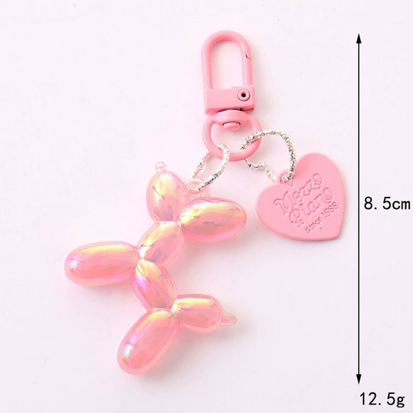 Cartoon Dopamine Blast Dog Acrylic Mobile Phone Pendant Keychain Bag Hanging Accessories Semi Manual With Little Bear Pig Small Animal Patterns