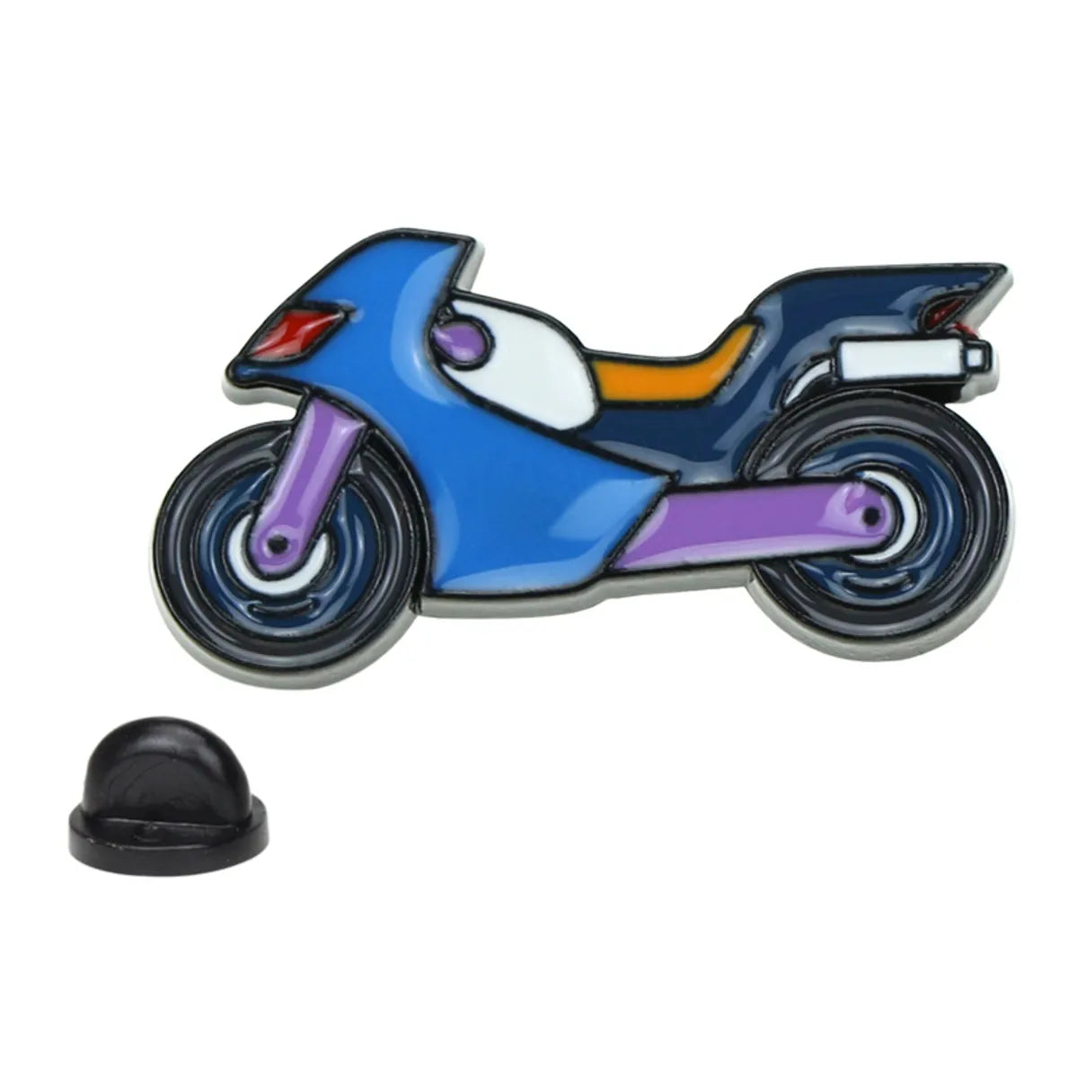 Cartoon Dripping Oil Motorcycle Simple Alloy Brooch Corsage Wholesale