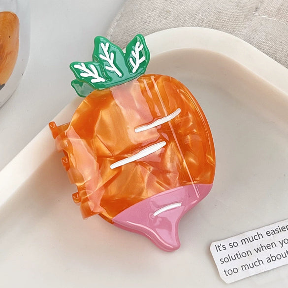 Cartoon Fresh Fruit Acetate Handmade Hair Clip