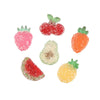 Cartoon Fruit Resin And Plastic Hairpin Accessories With Drip Oil Finish For Children's Headwear And Decorative Shoe Charms