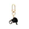 Cartoon Keychain Alloy Stainless Steel Cute Naughty Cat Oil Dripping Electroplated Pendant