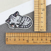 Cartoon Kitten Computerembroidered Ironon Patches Polyester Fabric Clothing Decorative Appliques