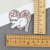 Cartoon Kitten Computerembroidered Ironon Patches Polyester Fabric Clothing Decorative Appliques