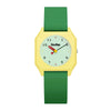 Cartoon Silicone Alloy Student Watch With Square Dial And Mineral Strengthened Mirror