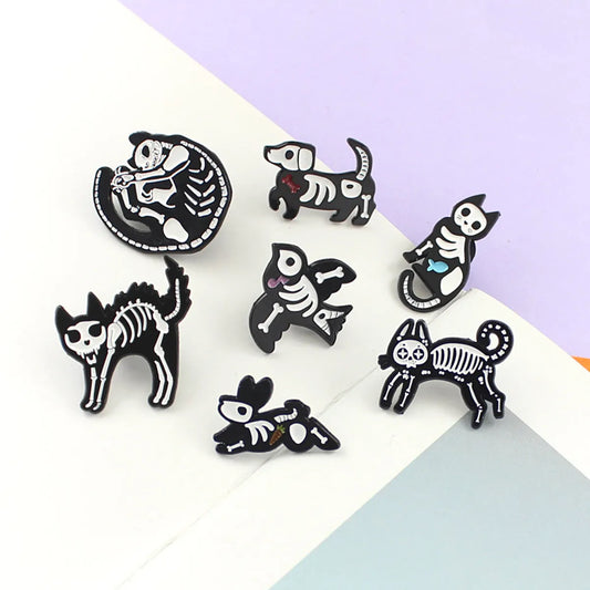 Cartoon Style Animal Alloy Enamel Unisex Brooches