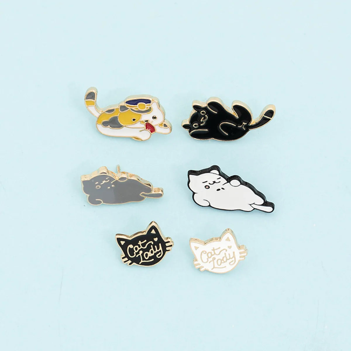 Cartoon Style Animal Alloy Enamel Unisex Brooches