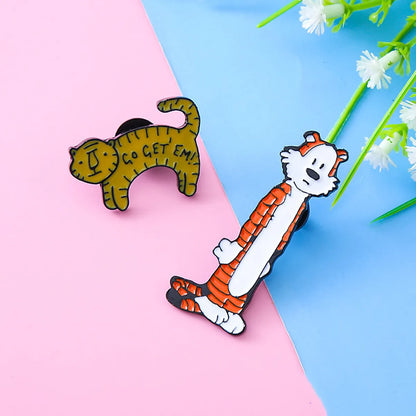 Cartoon Style Animal Alloy Enamel Unisex Brooches