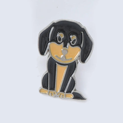 Cartoon Style Animal Alloy Enamel Unisex Brooches