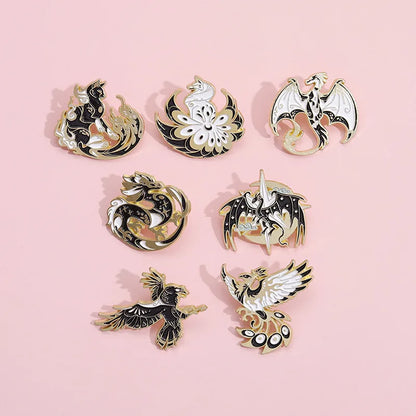 Cartoon Style Animal Alloy Plating Unisex Brooches