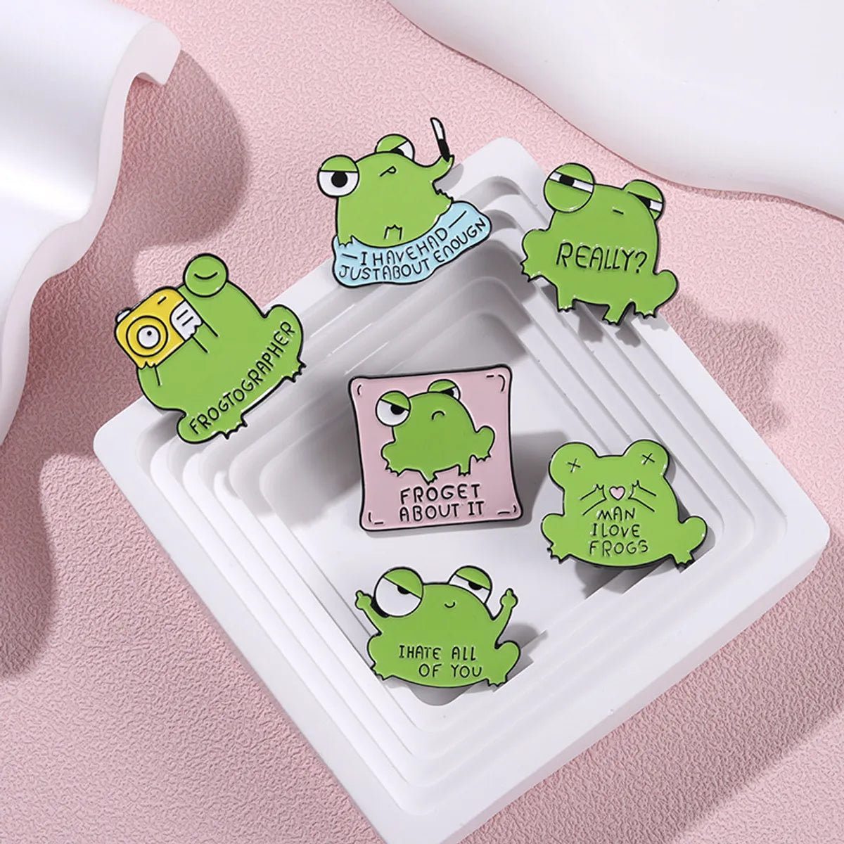 Cartoon Style Animal Alloy Plating Unisex Brooches