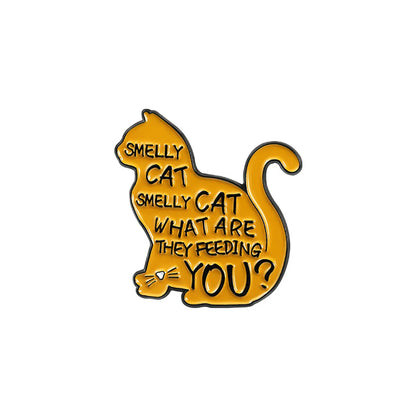 Cartoon Style Animal Alloy Stoving Varnish Plating Unisex Brooches