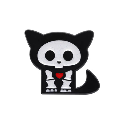 Cartoon Style Animal Alloy Stoving Varnish Plating Unisex Brooches