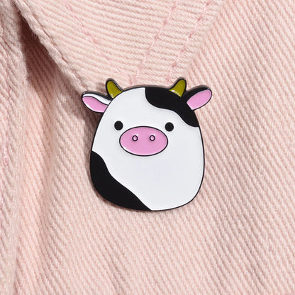 Cartoon Style Animal Alloy Stoving Varnish Plating Unisex Brooches