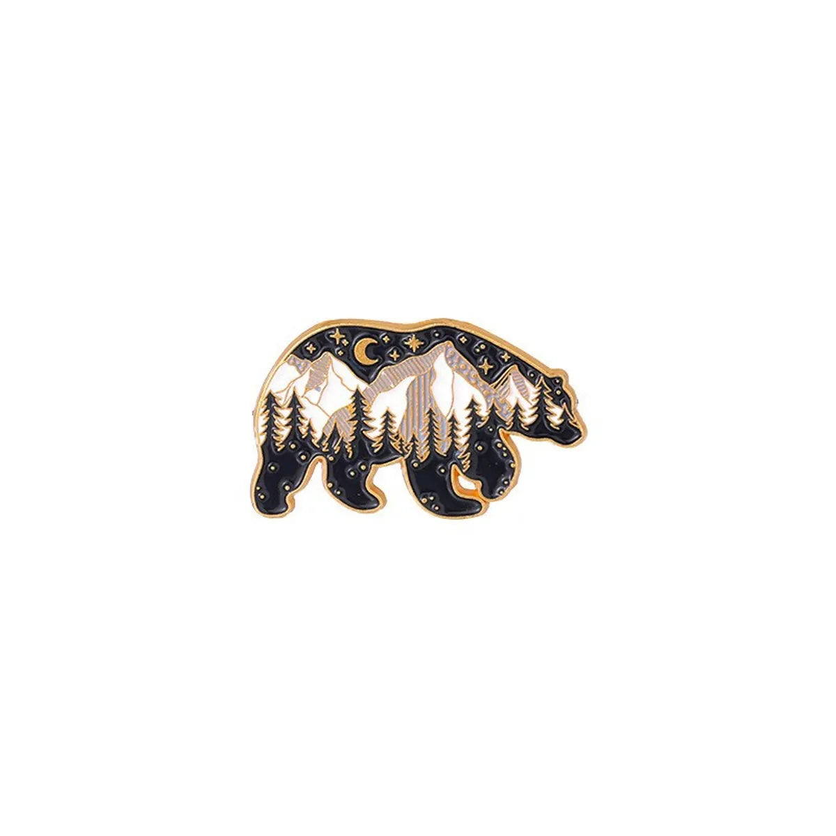 Cartoon Style Animal Alloy Stoving Varnish Unisex Brooches