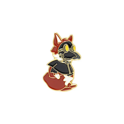 Cartoon Style Animal Alloy Stoving Varnish Unisex Brooches