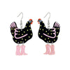 Cartoon Style Animal Arylic Women'S Drop Earrings