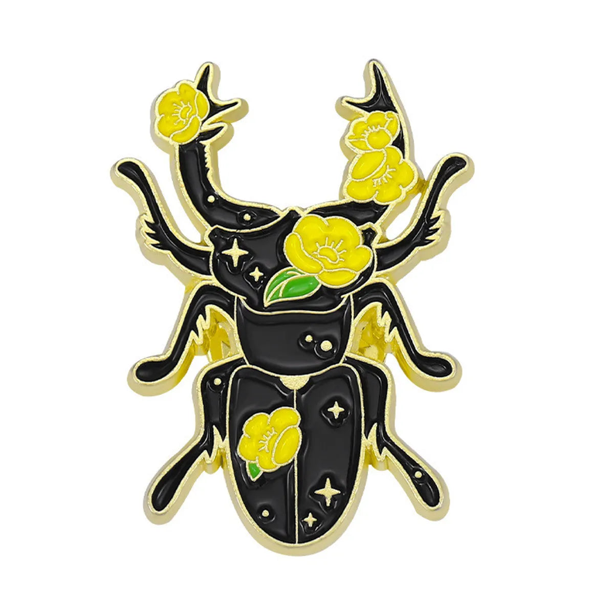 Cartoon Style Animal Insect Mushroom Alloy Stoving Varnish Plating Unisex Brooches