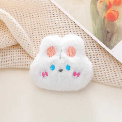 Cartoon Style Animal Plush Kid'S Brooches