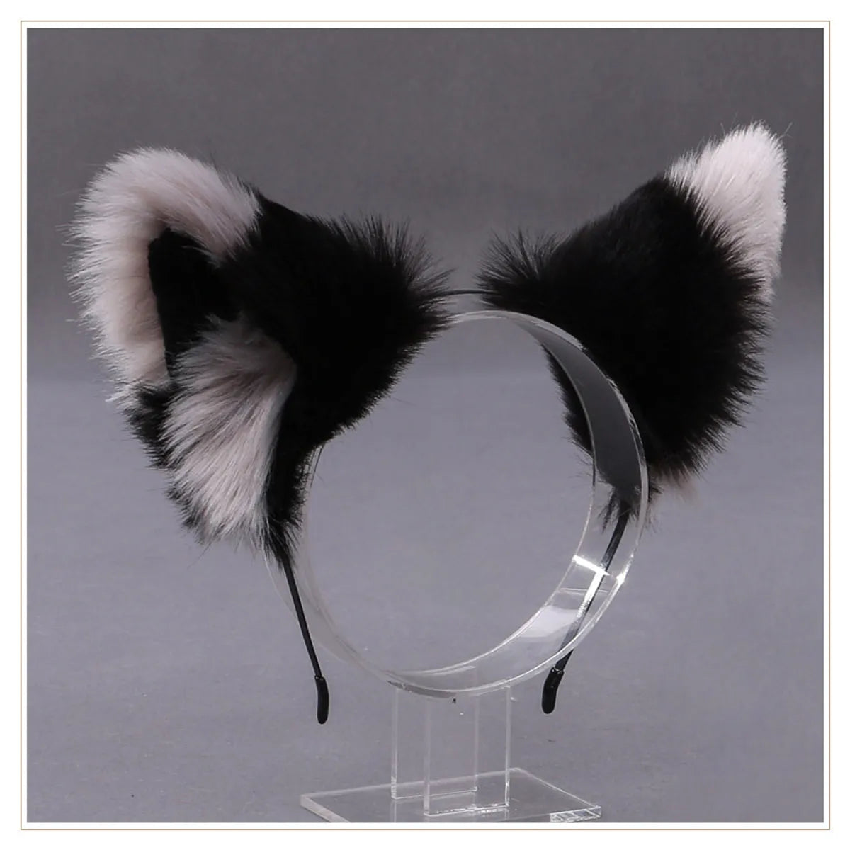 Cartoon Style Animal Plush Metal Hair Band