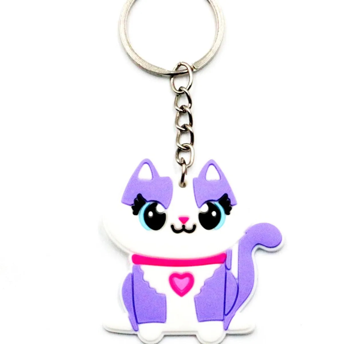 Cartoon Style Animal PVC Unisex Bag Pendant Keychain