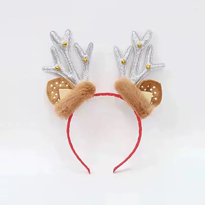 Cartoon Style Antlers Cloth Handmade Hair Band 1 Piece