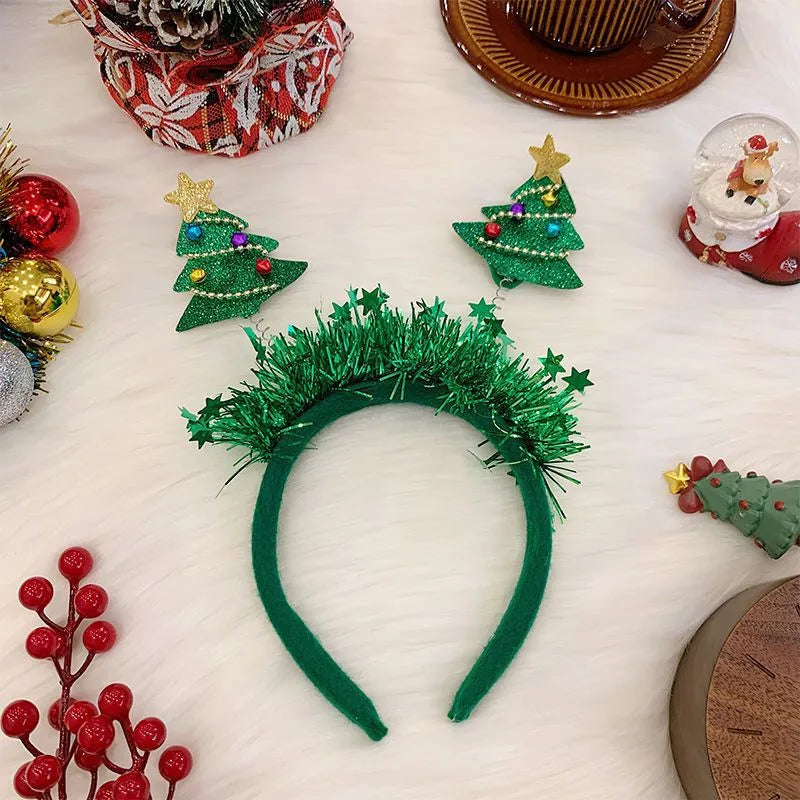 Cartoon Style Antlers Cloth Handmade Hair Band 1 Piece