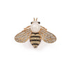 Cartoon Style Bee Imitation Pearl Alloy Rhinestone Enamel Unisex Brooches
