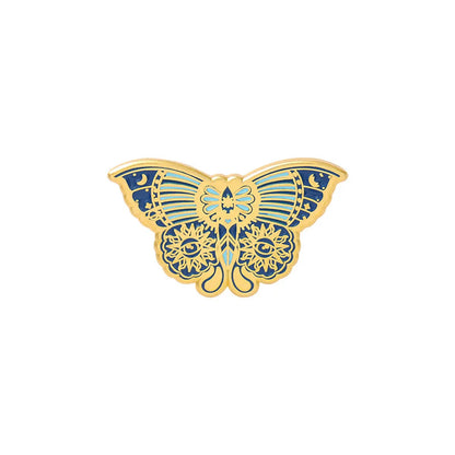 Cartoon Style Butterfly Alloy Enamel Women'S Brooches