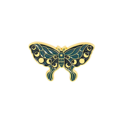 Cartoon Style Butterfly Alloy Enamel Women'S Brooches