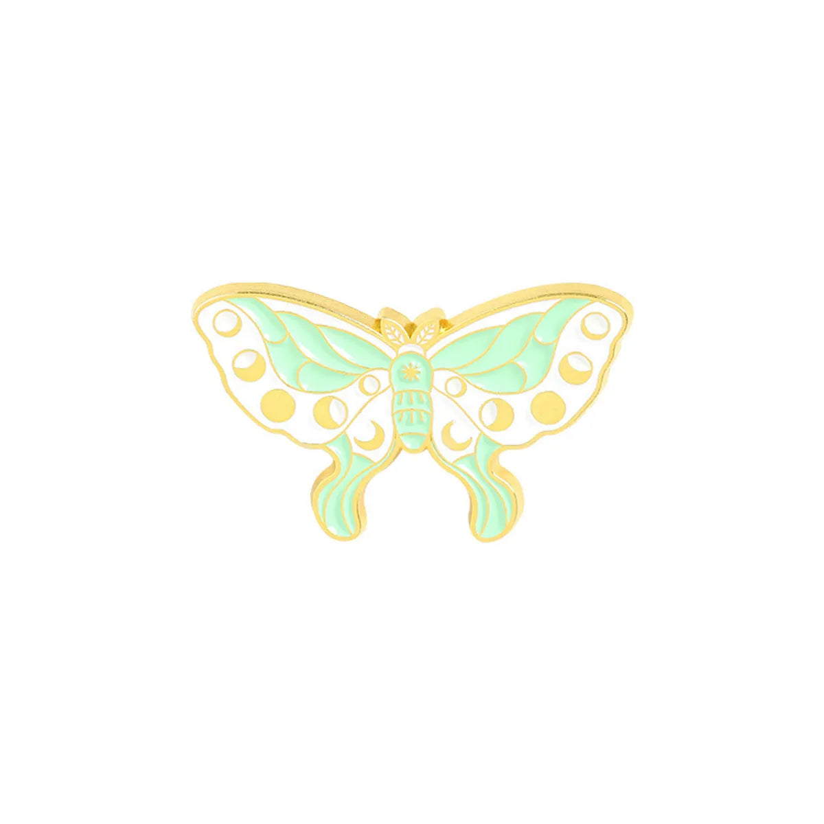 Cartoon Style Butterfly Alloy Enamel Women'S Brooches