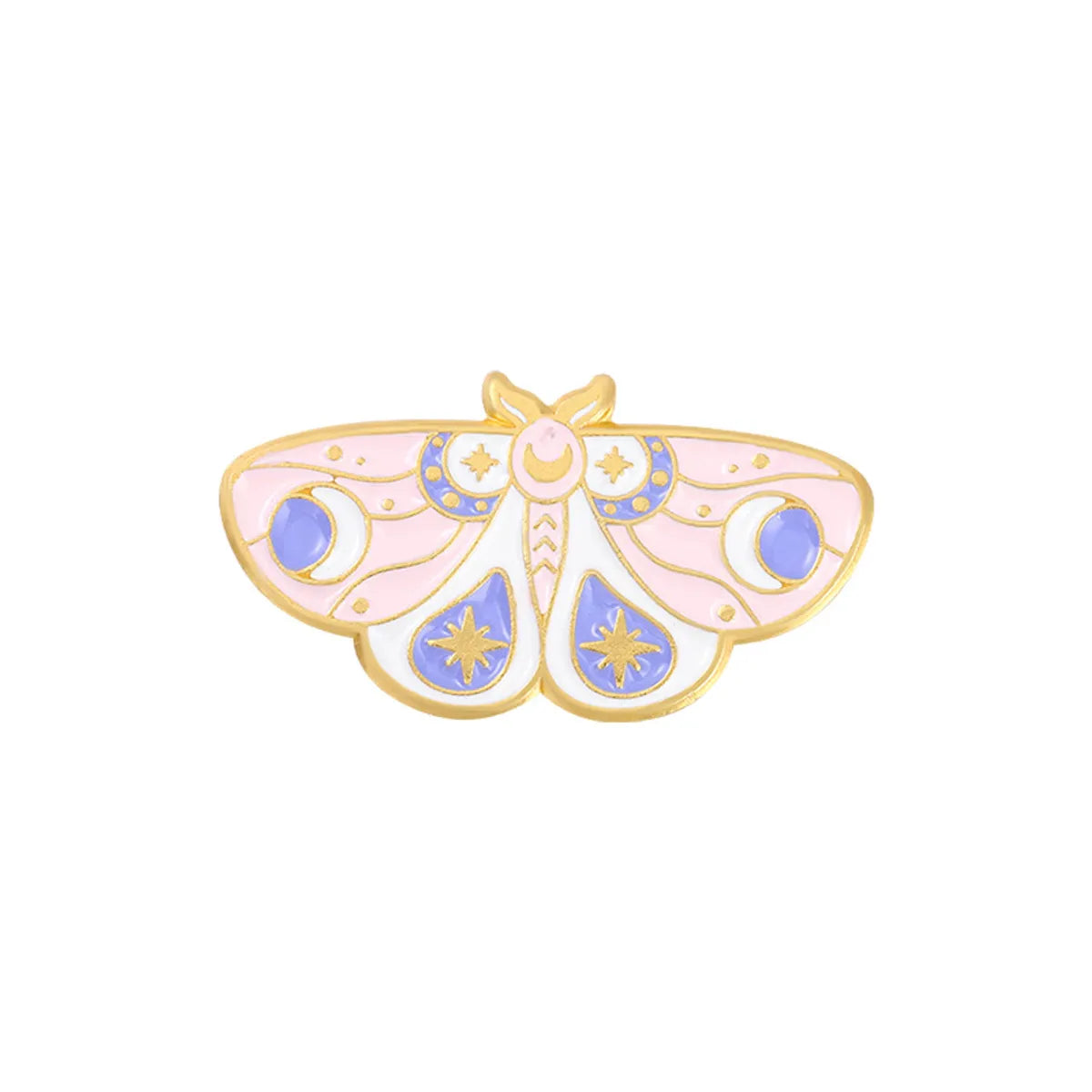 Cartoon Style Butterfly Alloy Enamel Women'S Brooches