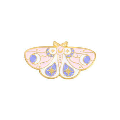 Cartoon Style Butterfly Alloy Enamel Women'S Brooches