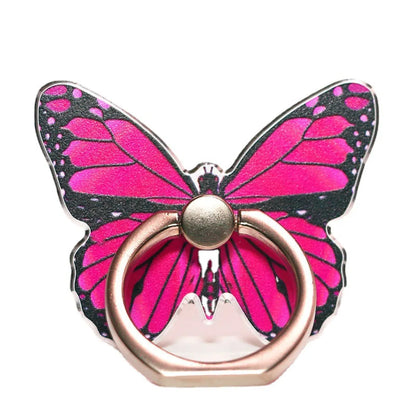 Cartoon Style Butterfly Alloy Universal Phone Cases