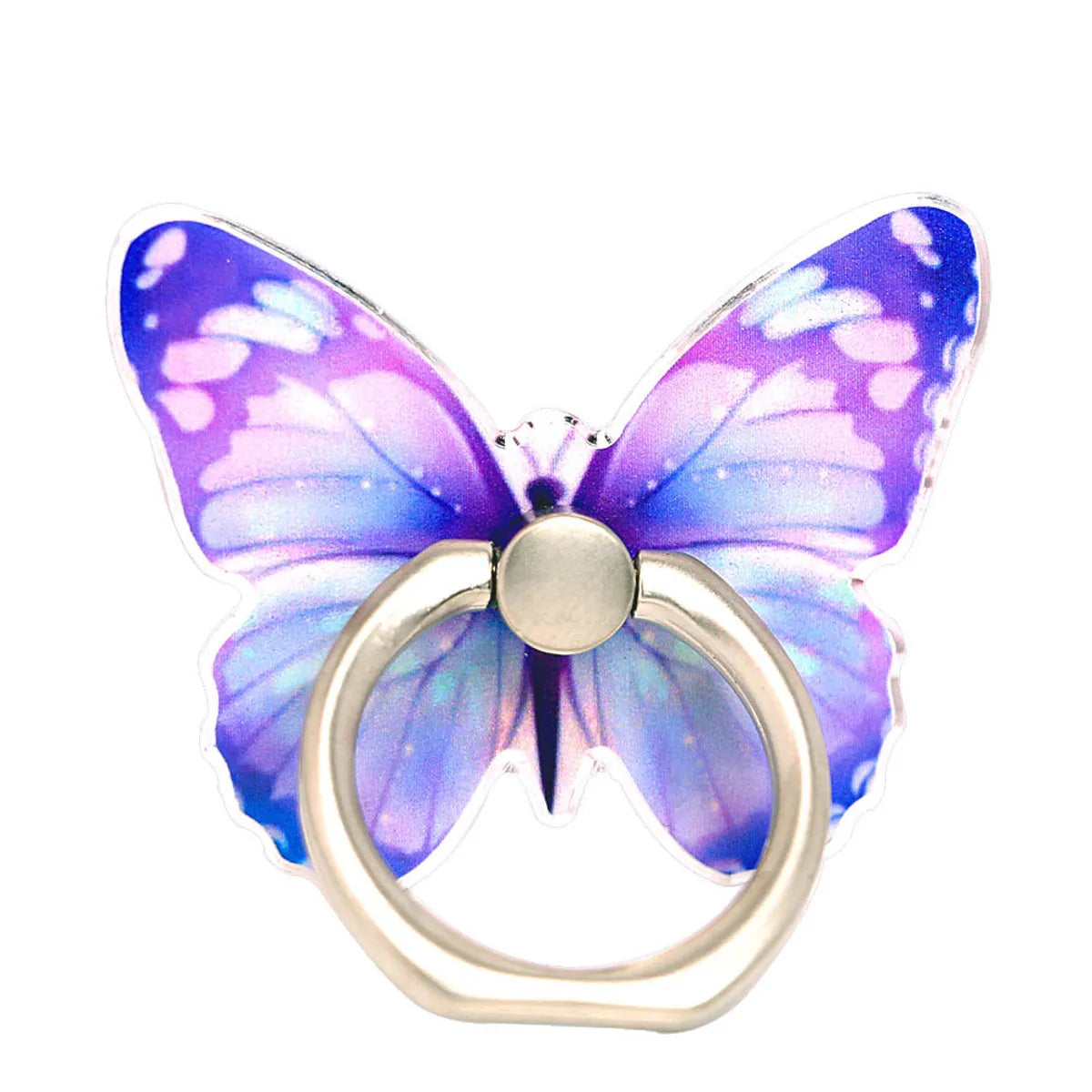 Cartoon Style Butterfly Alloy Universal Phone Cases