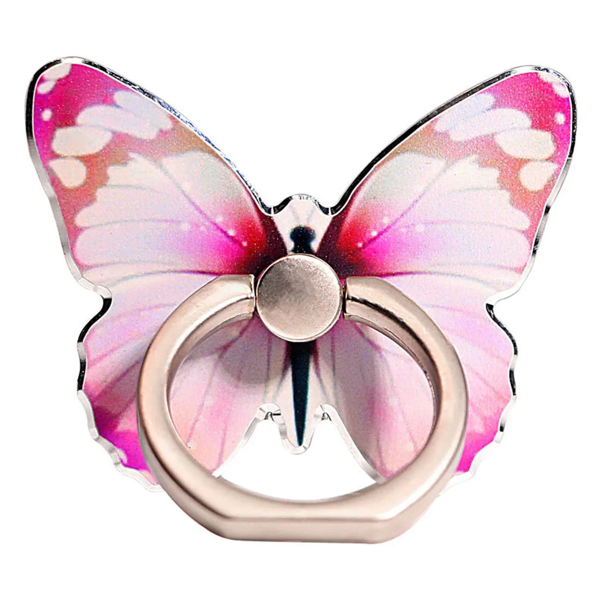 Cartoon Style Butterfly Alloy Universal Phone Cases